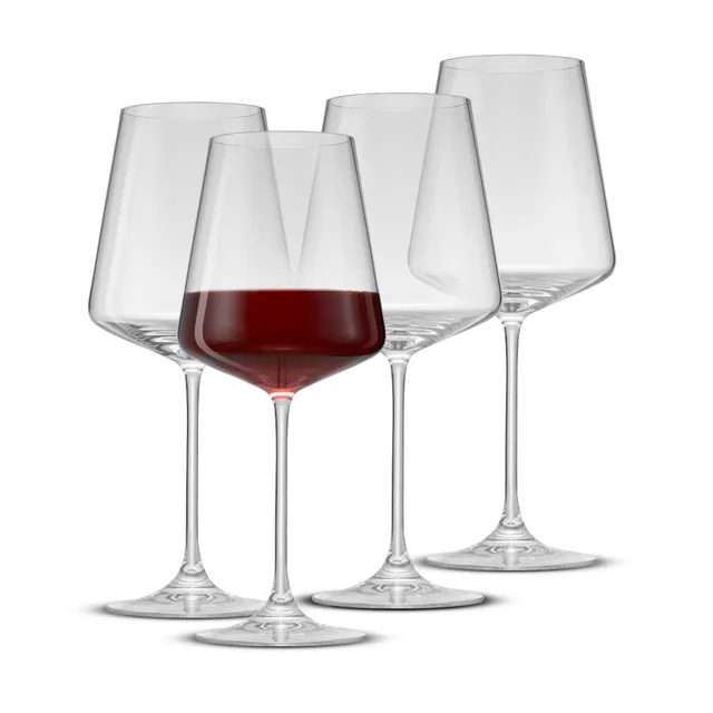 JoyJolt Sidney verres à vin rouge 4x56 cl cristal