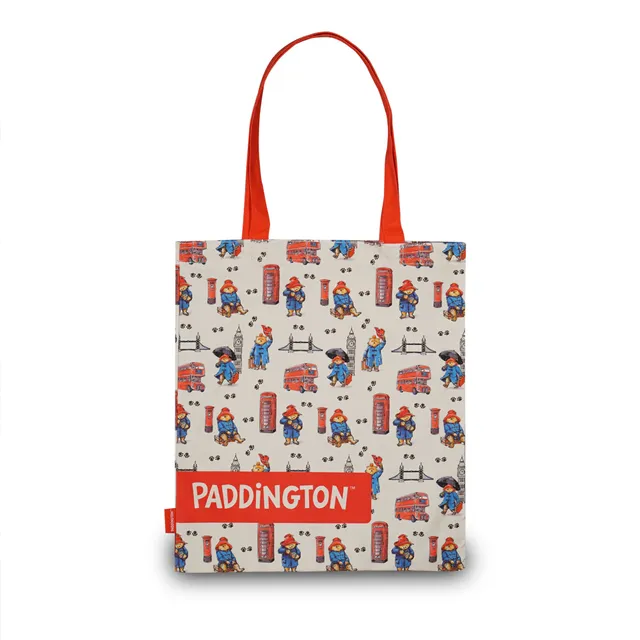 Paddington London cabas coton recyclé blanc réutilisable