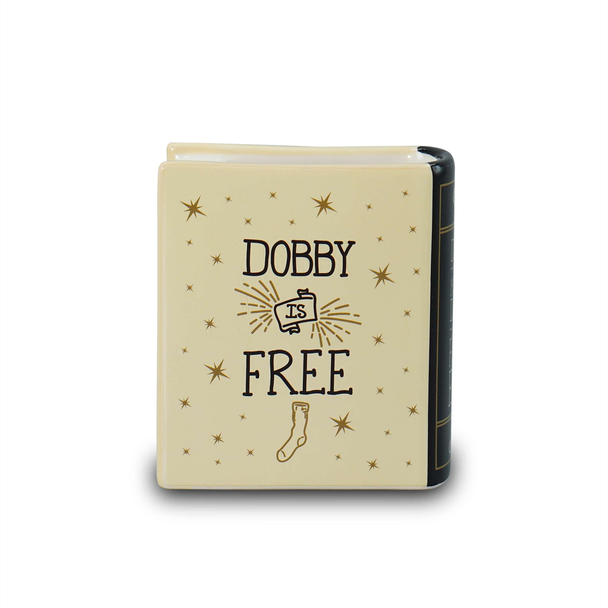Harry Potter Dobby pot céramique livre blanc 10 cm
