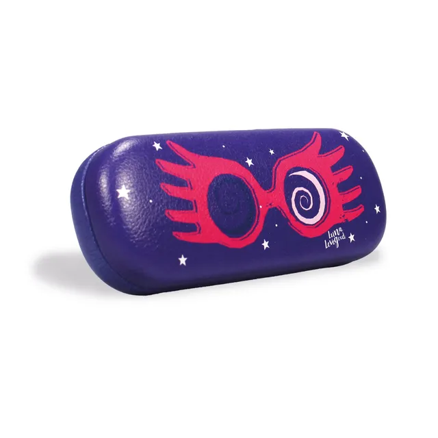 Harry Potter Luna Lovegood étui à lunettes violet rigide