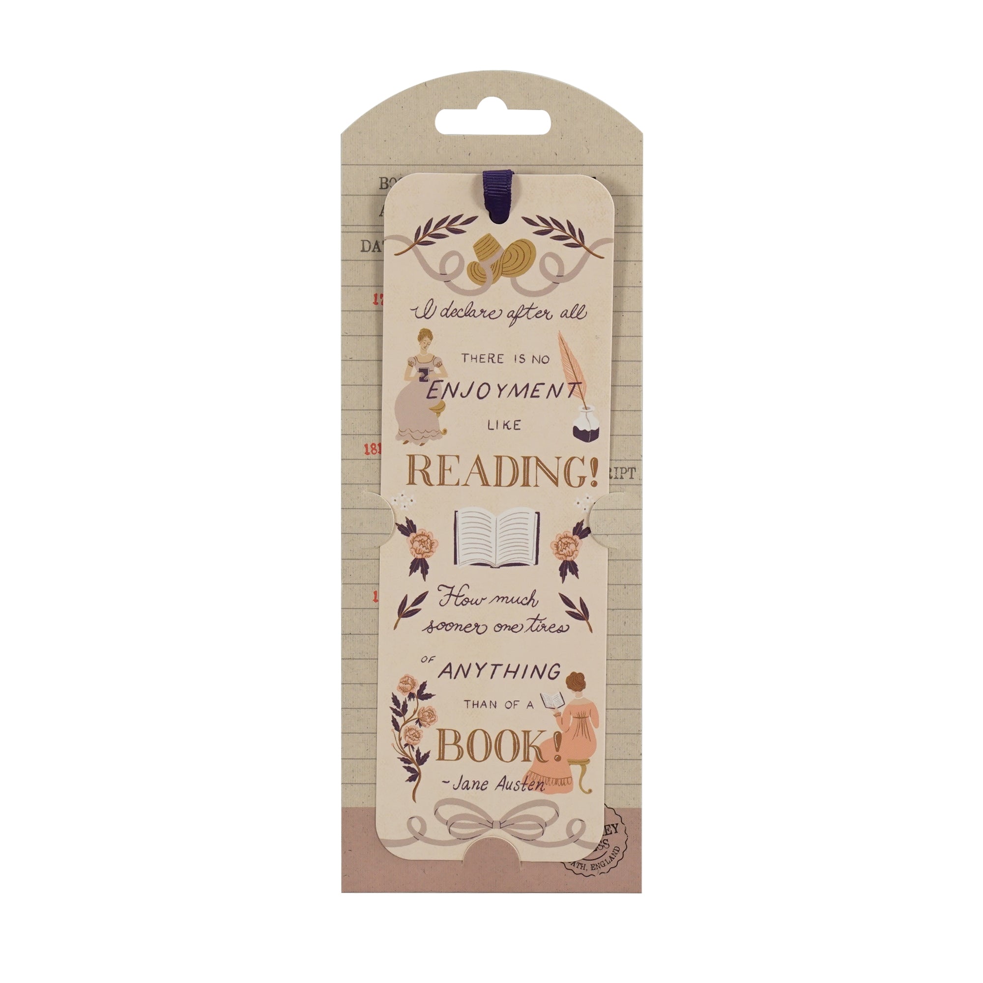 HMB Pulteney Press Pride & Prejudice marque-page papier