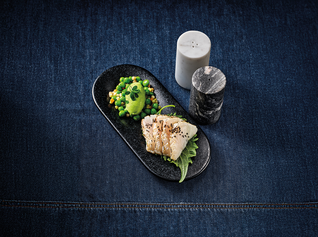 Artis Bread&Bite assiette ovale noire 22x10 cm