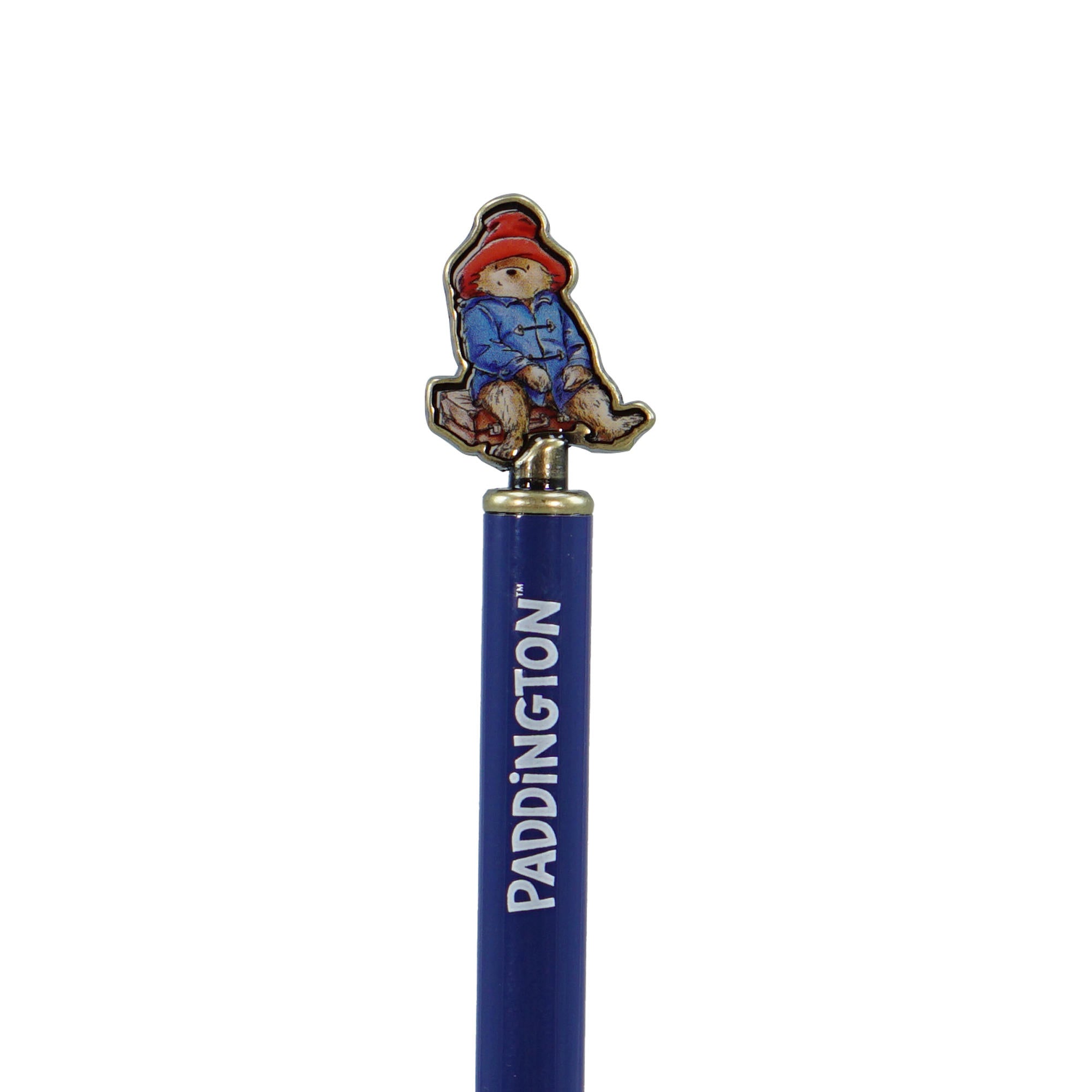 Paddington Bear stylo métal figurine 2D bleu