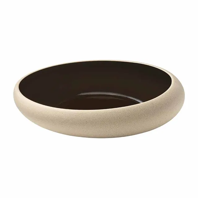 Artis Embrace assiette creuse noire 26 cm