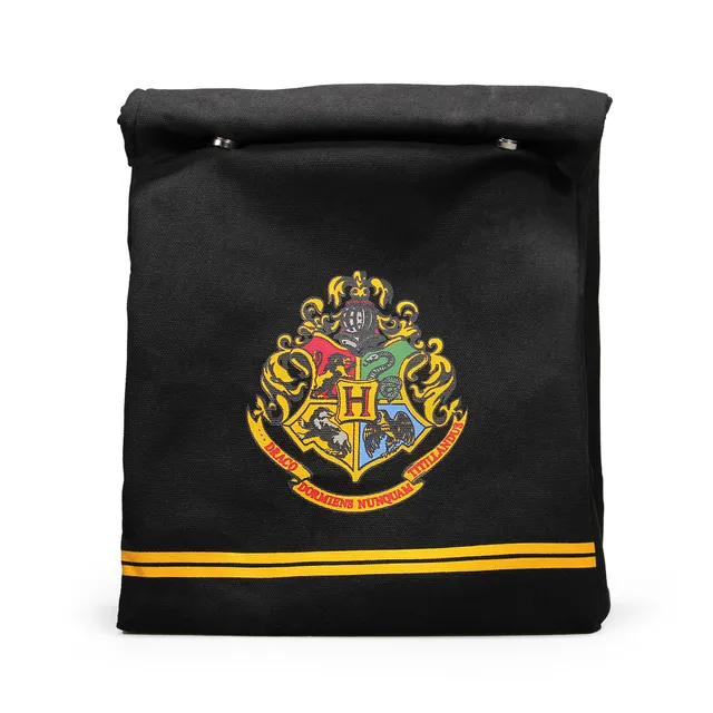 Harry Potter Hogwarts sac repas noir 27 x 24 cm Poudlard