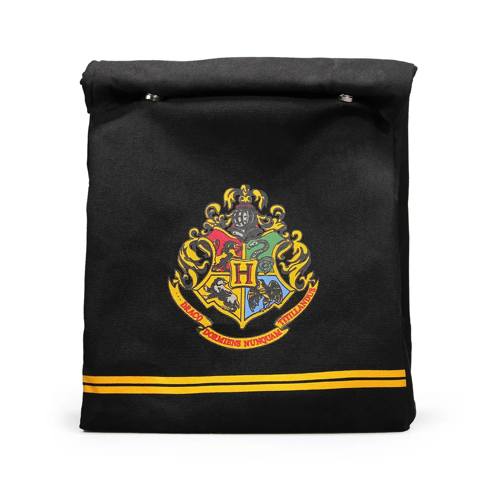 Harry Potter Hogwarts sac repas noir 27 x 24 cm Poudlard