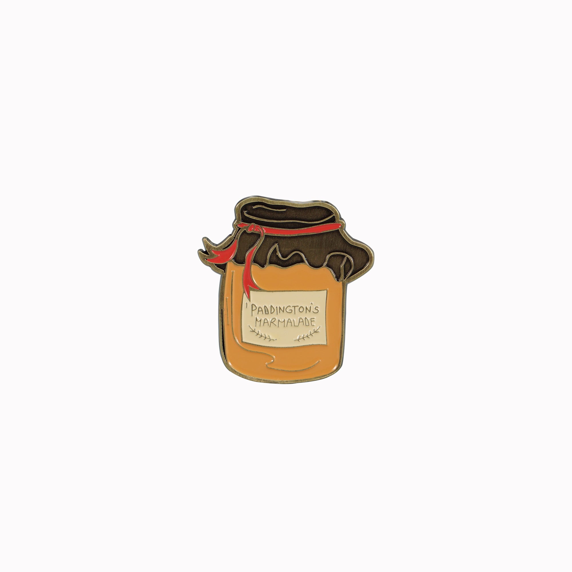 Paddington Marmalade pin's émail orange 3,8 cm