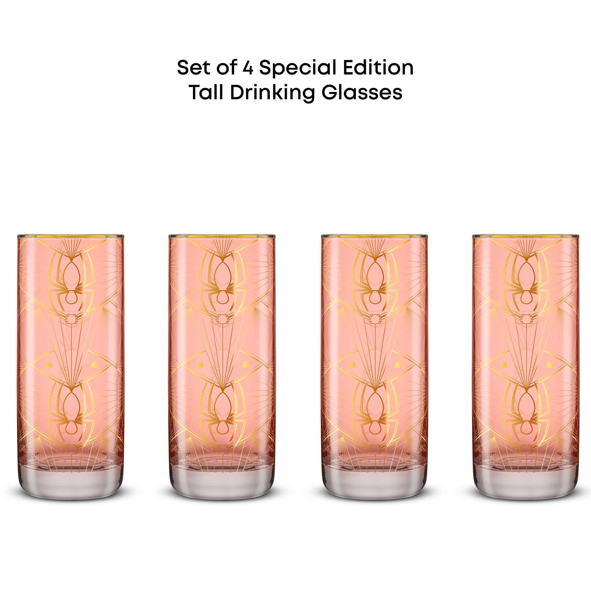 JoyJolt Marvel Spider-Man Legacy verres hauts lot de 4