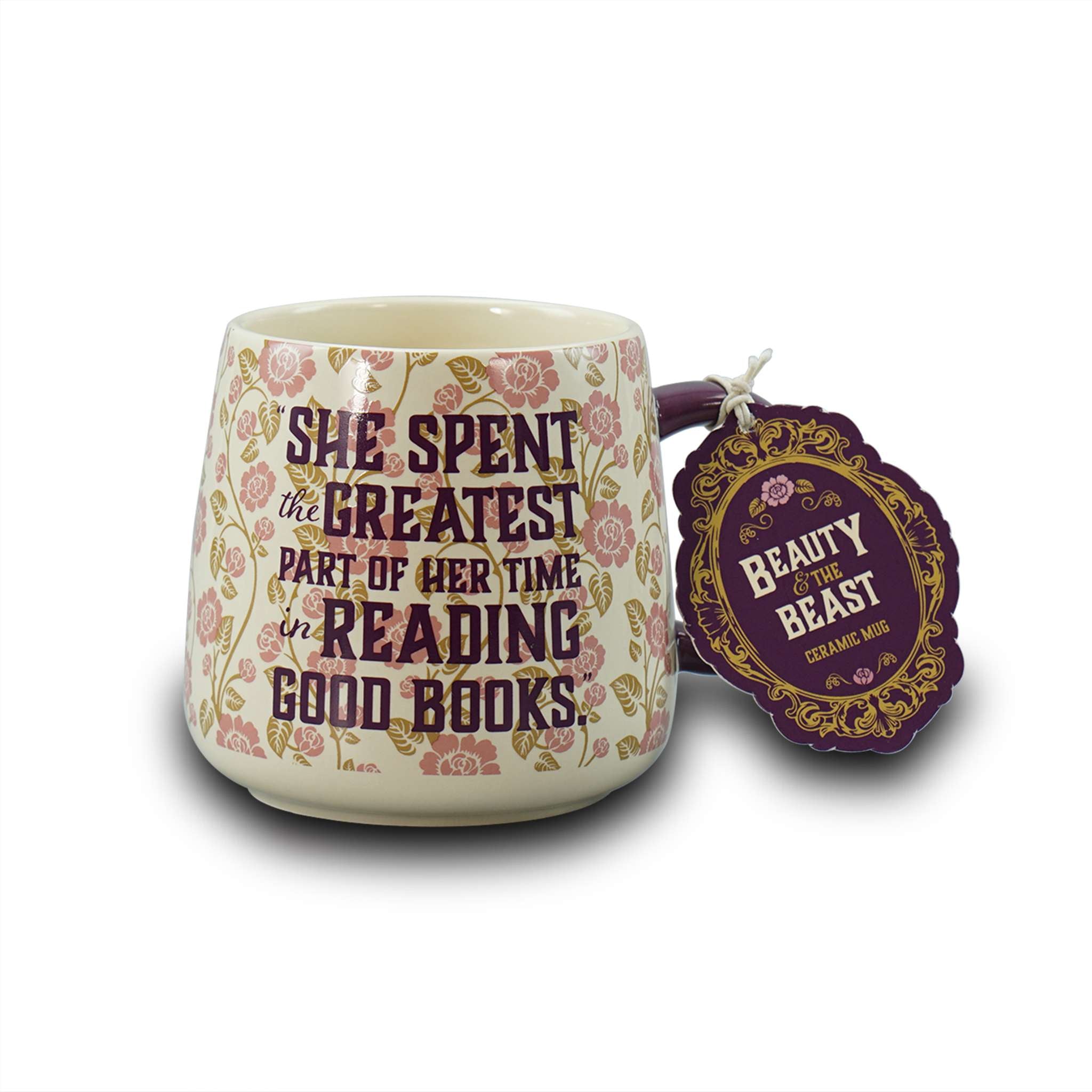 HMB Beauty and the Beast mug ovale 370ml violet