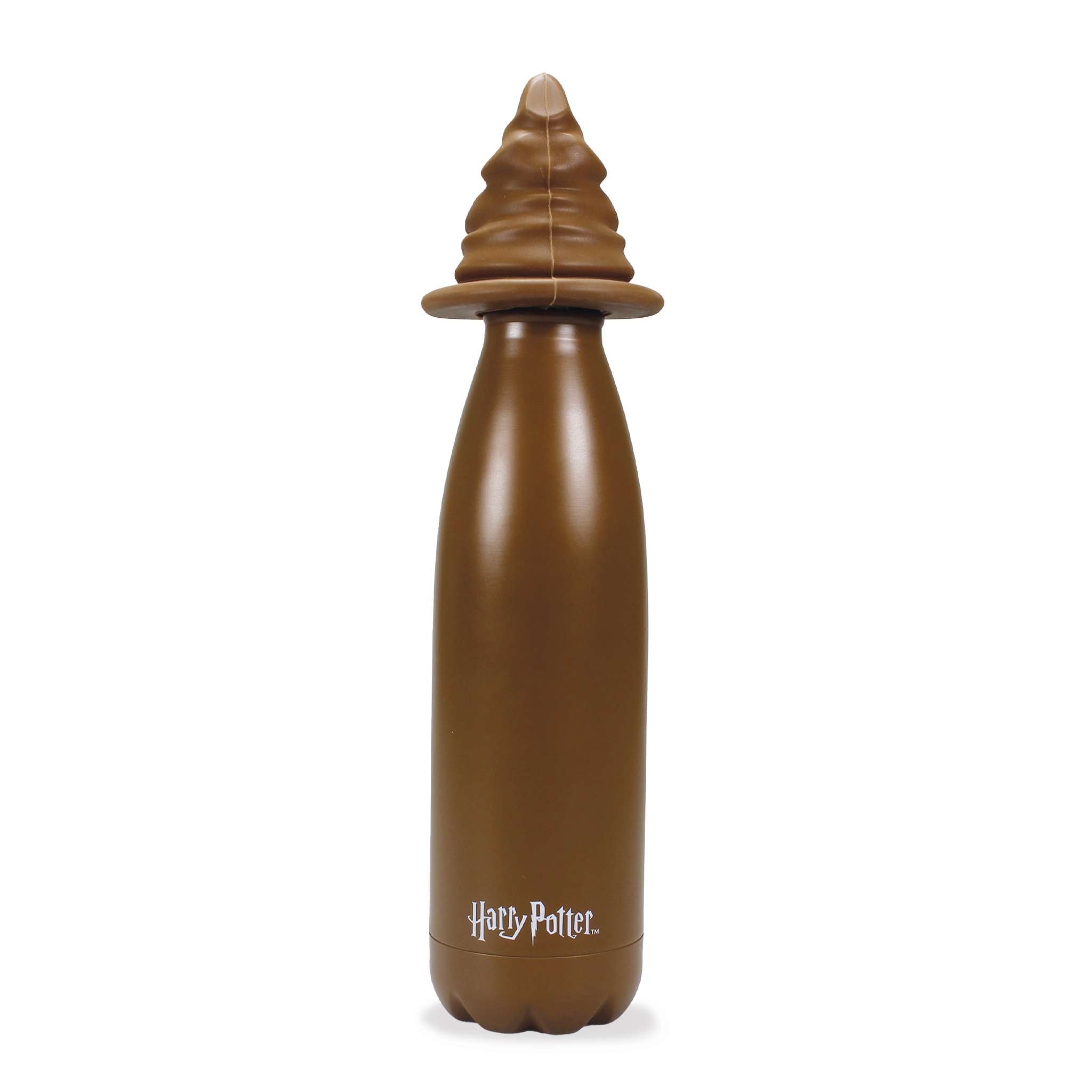 Harry Potter Sorting Hat gourde inox 50 cl 3D marron
