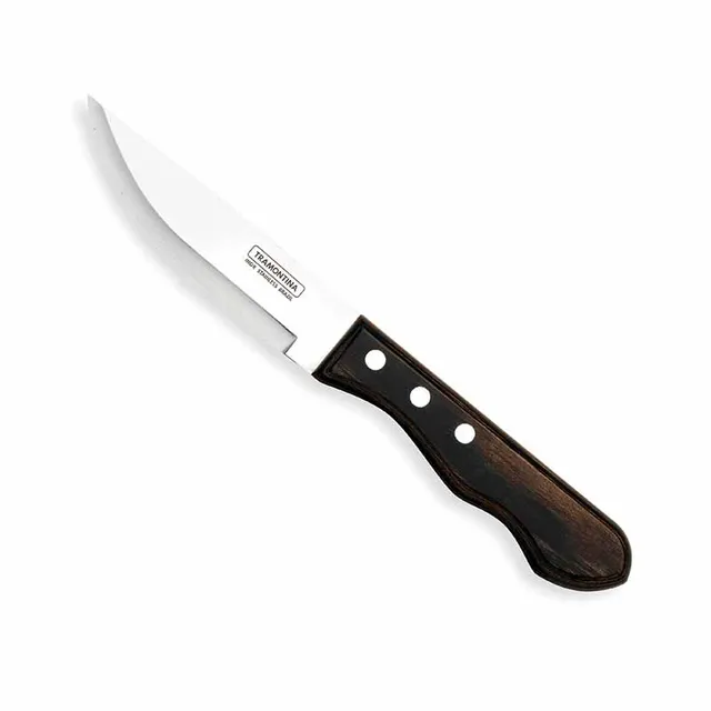 Artis Jumbo Polywood couteau steak marron foncé