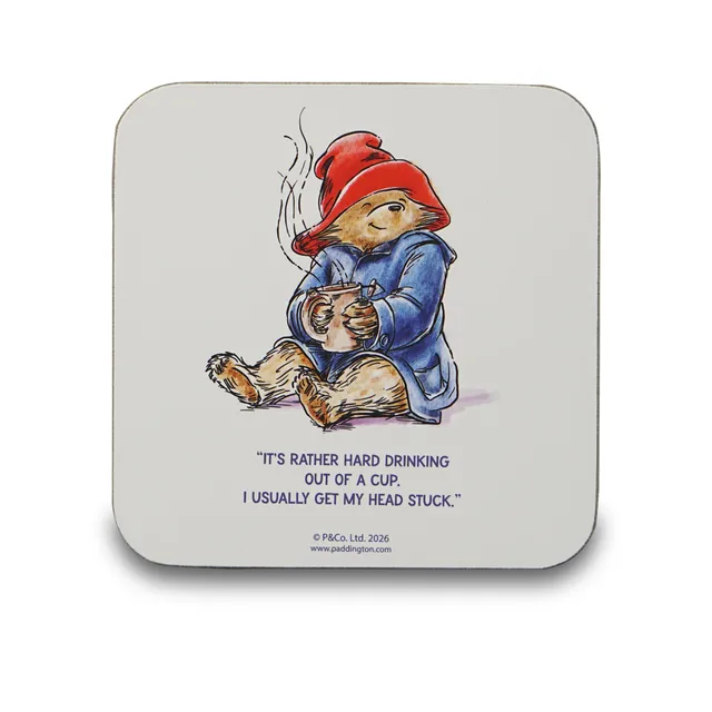 Paddington Paddington dessous de verre blanc 10 cm
