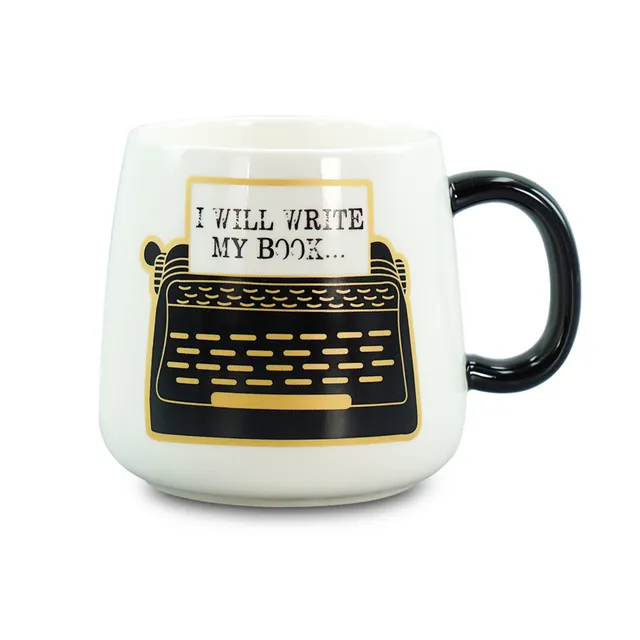 HMB Pulteney Press Mug Oval I Will Write My Book mug 37 cl céramique
