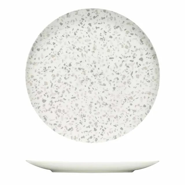 Artis Terrazzo assiette 31 cm mouchetée