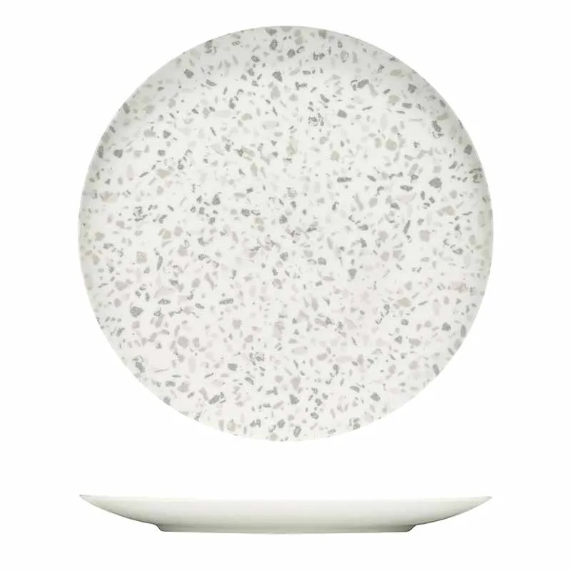 Artis Terrazzo assiette 31 cm mouchetée