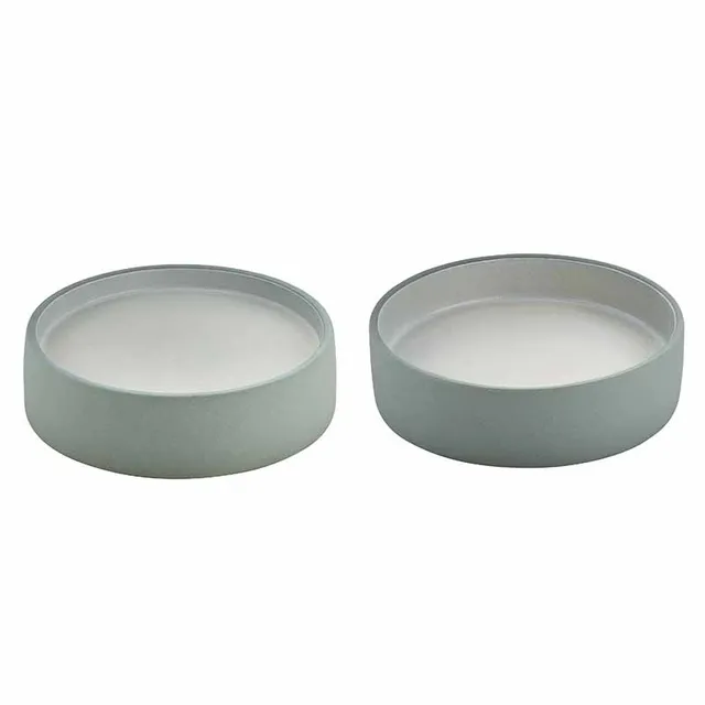 Artis 2in1 assiette creuse 16 cm gris blanc
