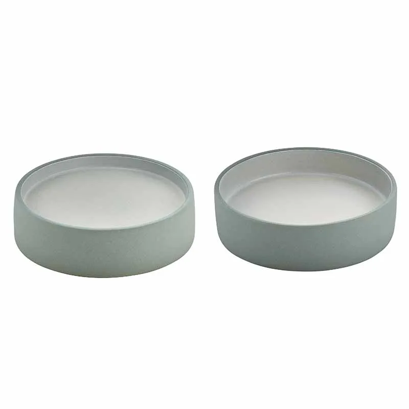 Artis 2in1 assiette creuse 16 cm gris blanc