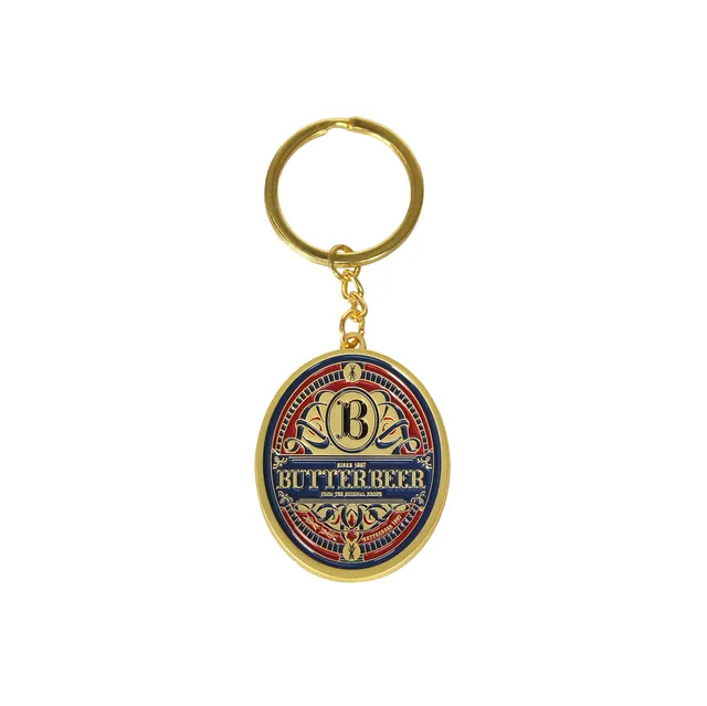 Harry Potter Butter Beer porte-clés métal bleu
