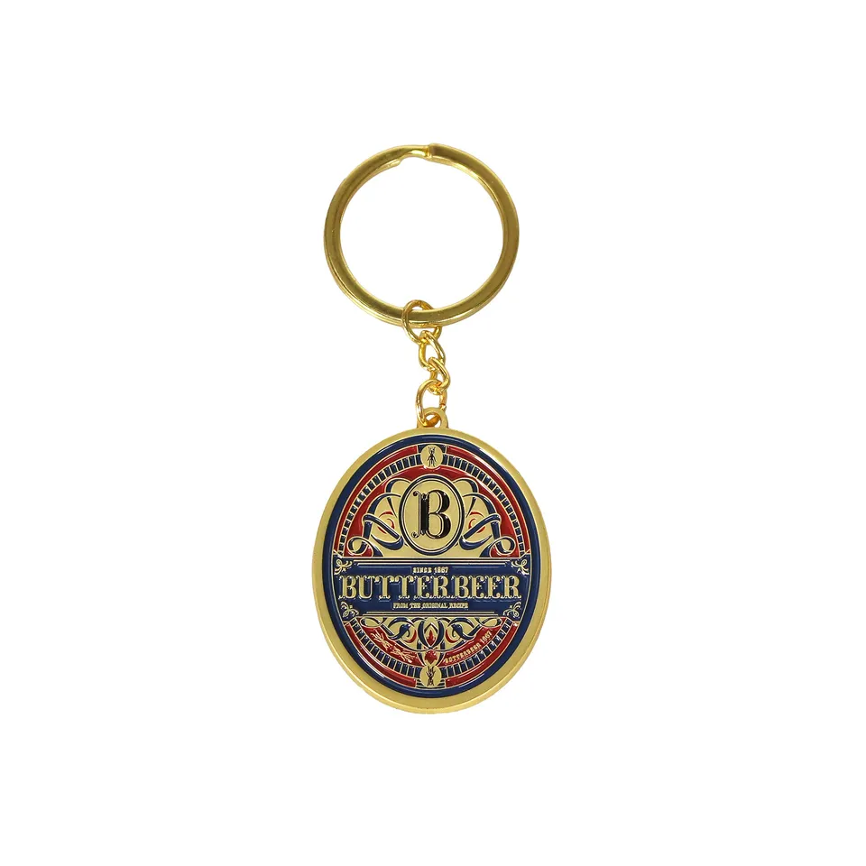 Harry Potter Butter Beer porte-clés métal bleu