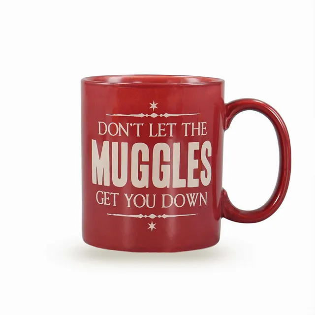 Harry Potter Muggles mug céramique 40 cl rouge