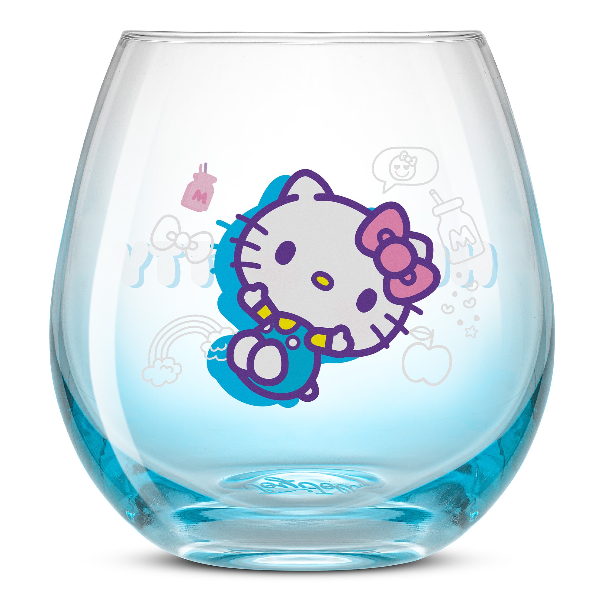 JoyJolt Hello Kitty Friends Above the Clouds verres 4x44cl dégradé