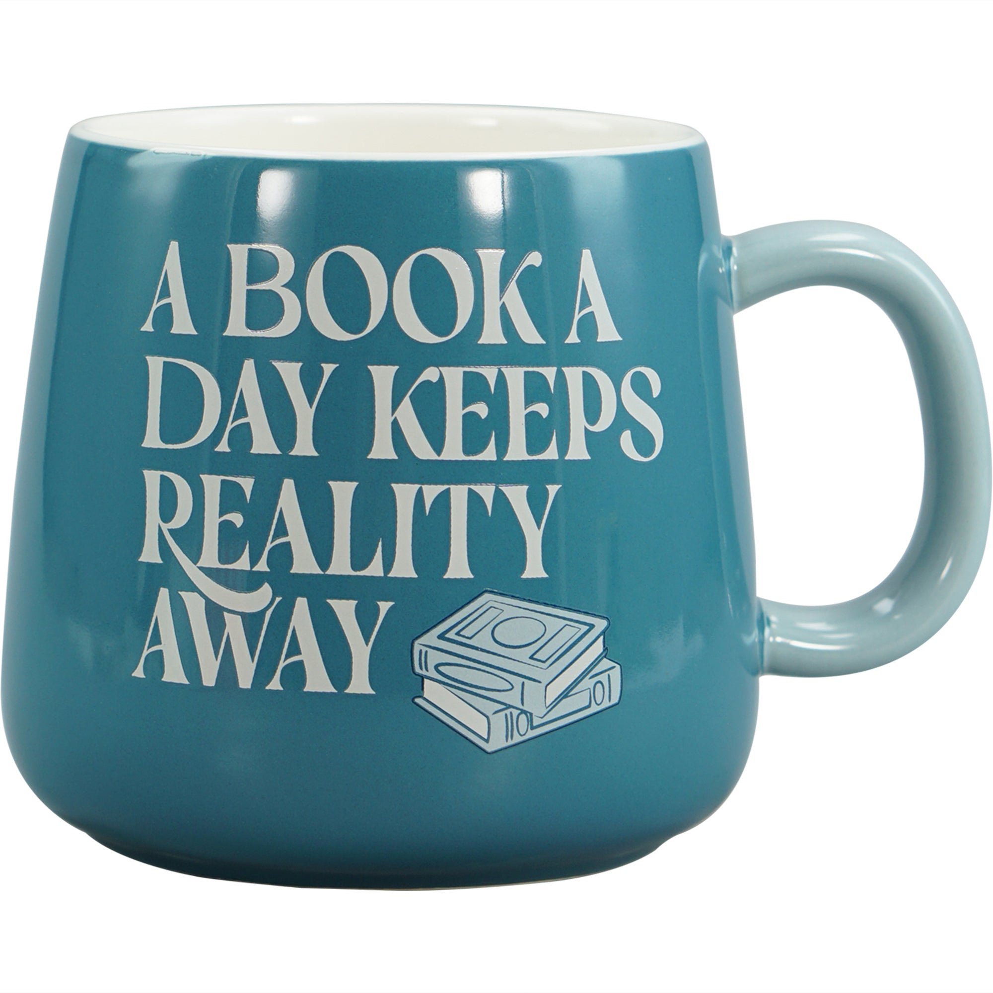 Pulteney Press Book a Day mug ovale 37 cl bleu