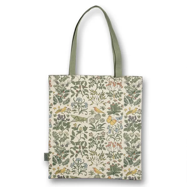 Arts Crafts Voysey Apothecary sac shopper vert