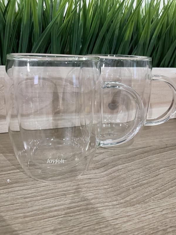 JoyJolt Aroma mug double paroi isolant lot de 2 40 cl