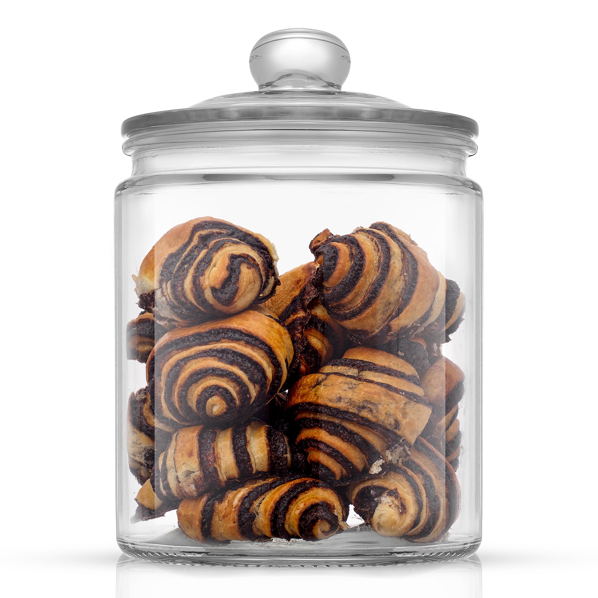 JoyJolt bocaux verre hermétiques cookies 2x2 l ronds