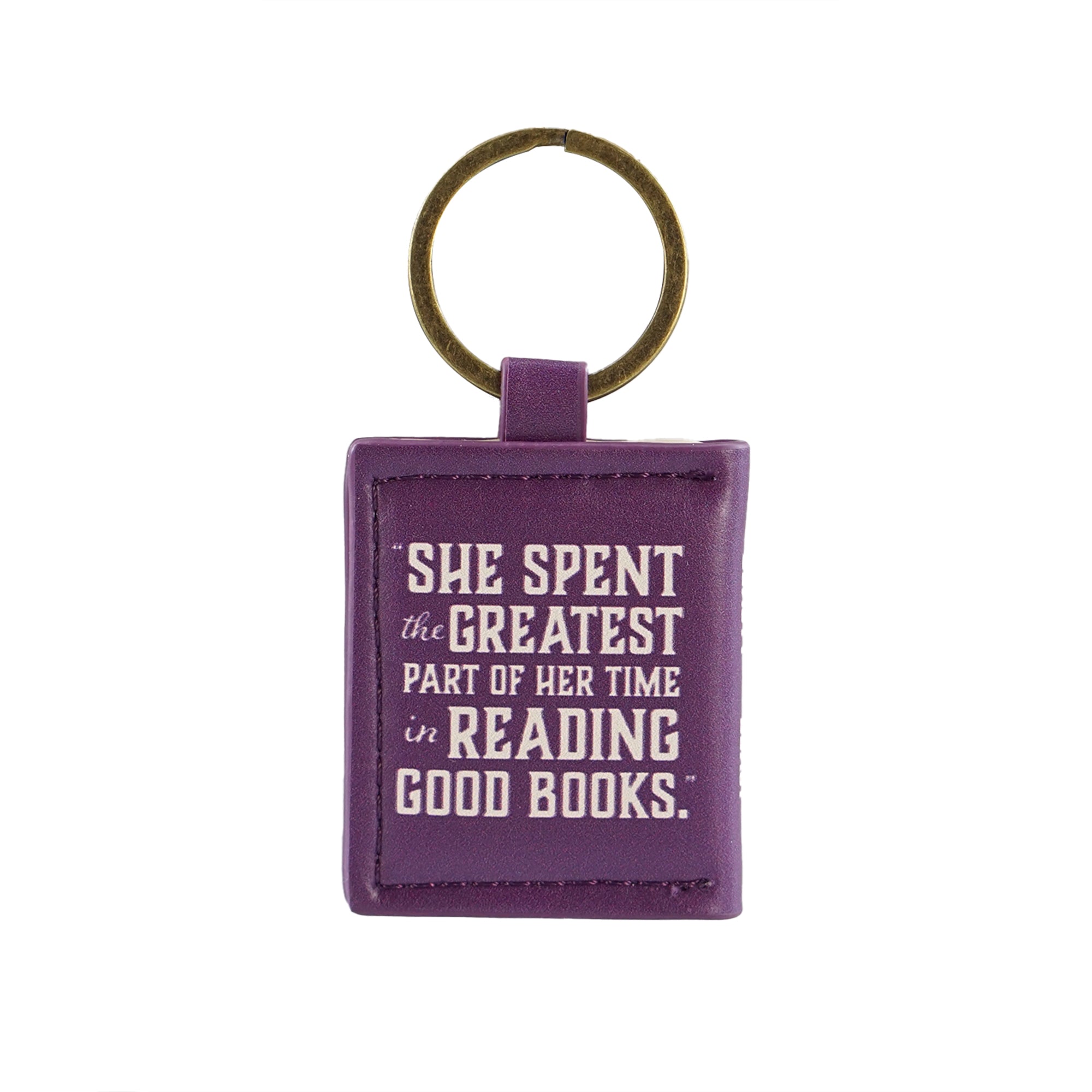 HMB Beauty and the Beast porte-clés cuir violet PU