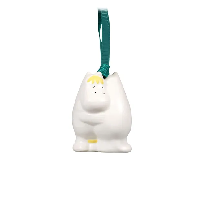Moomin Hug décoration à suspendre céramique blanche
