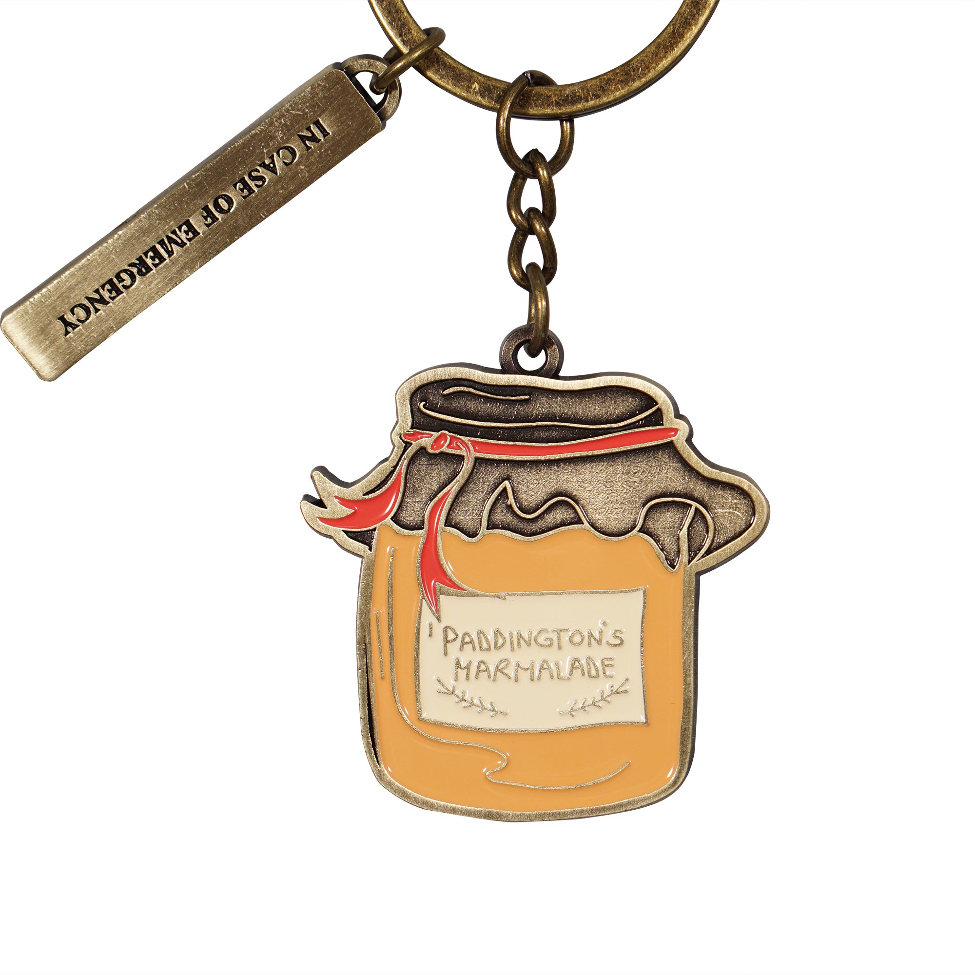 HMB Paddington Marmalade porte-clés métal orange