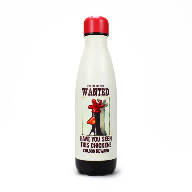 Wallace & Gromit Wanted gourde inox 50 cl