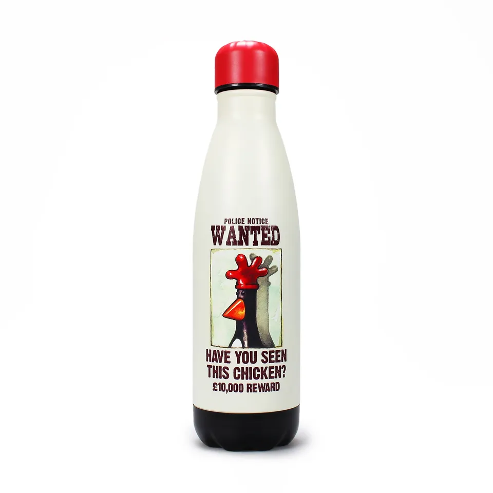 Wallace & Gromit Wanted gourde inox 50 cl