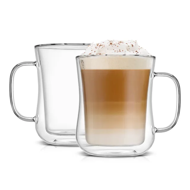 JoyJolt Diner verre double paroi 38 cl lot de 2 isolant