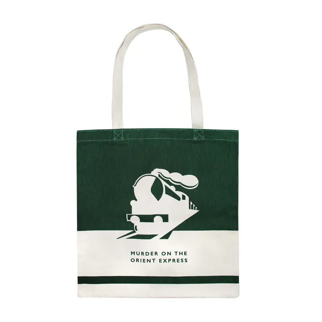 HMB Agatha Christie Orient Express sac shopper coton recyclé
