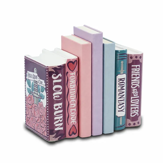 Pulteney Press Romantasy serre-livres céramique lot 2