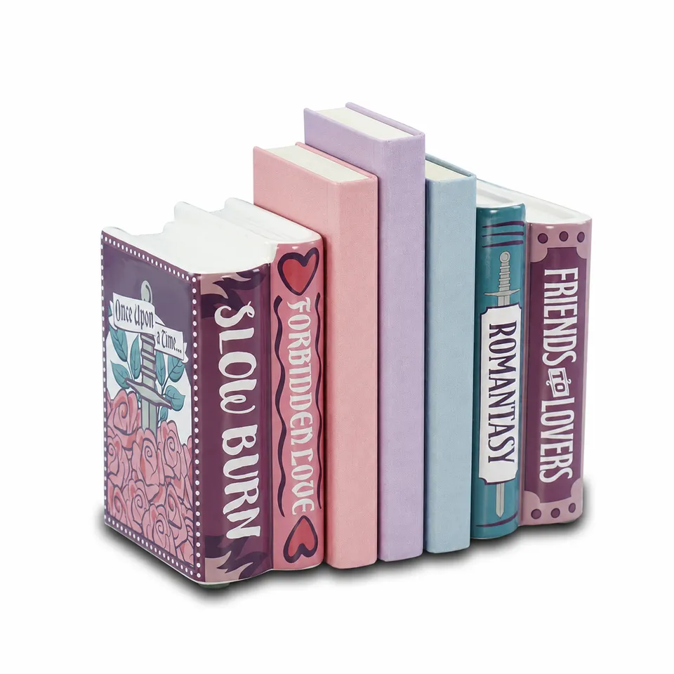 Pulteney Press Romantasy serre-livres céramique lot 2