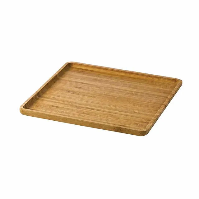 Artis Senegal plateau bambou carré 26 cm apéro
