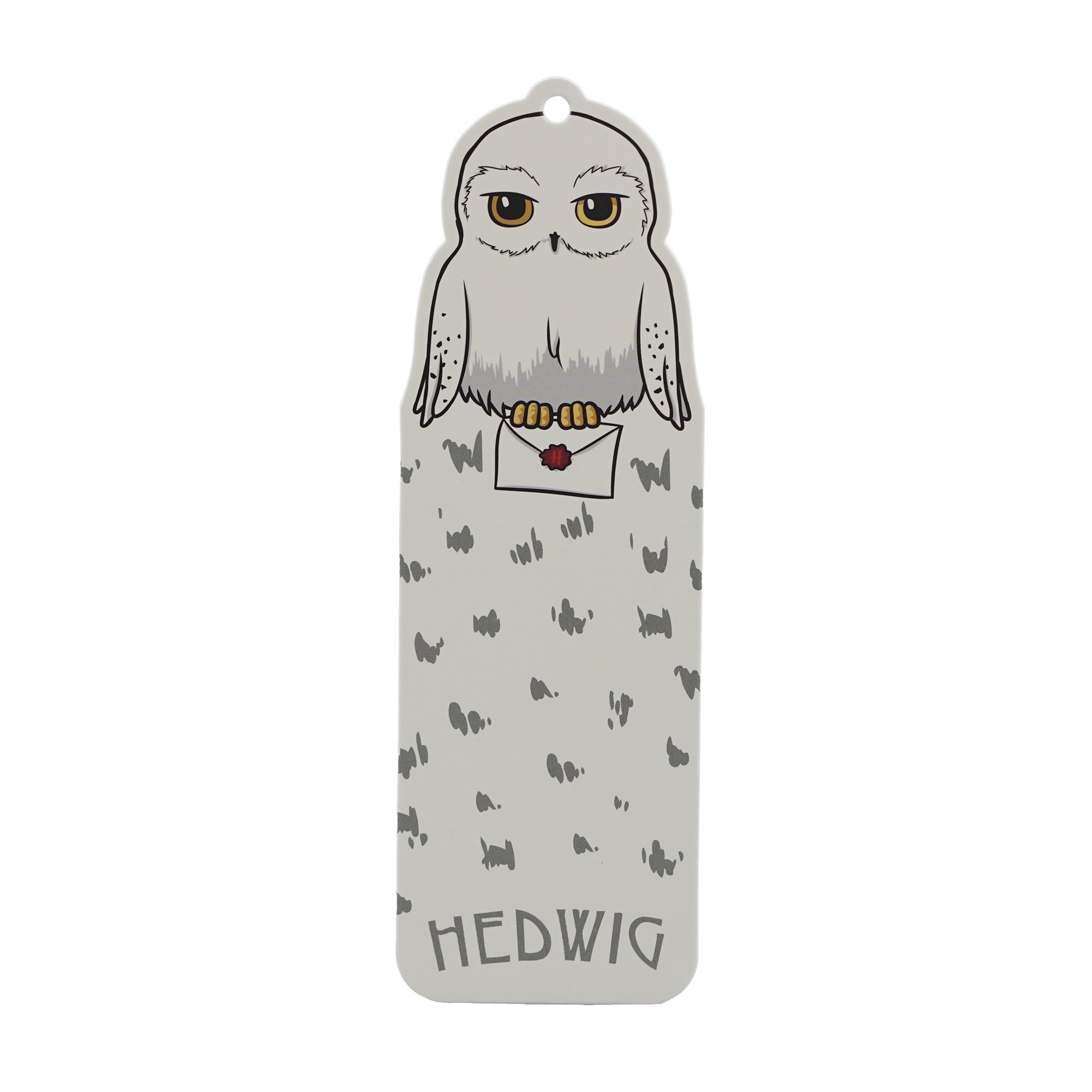 Harry Potter Hedwige marque-page carte pompon 18 cm