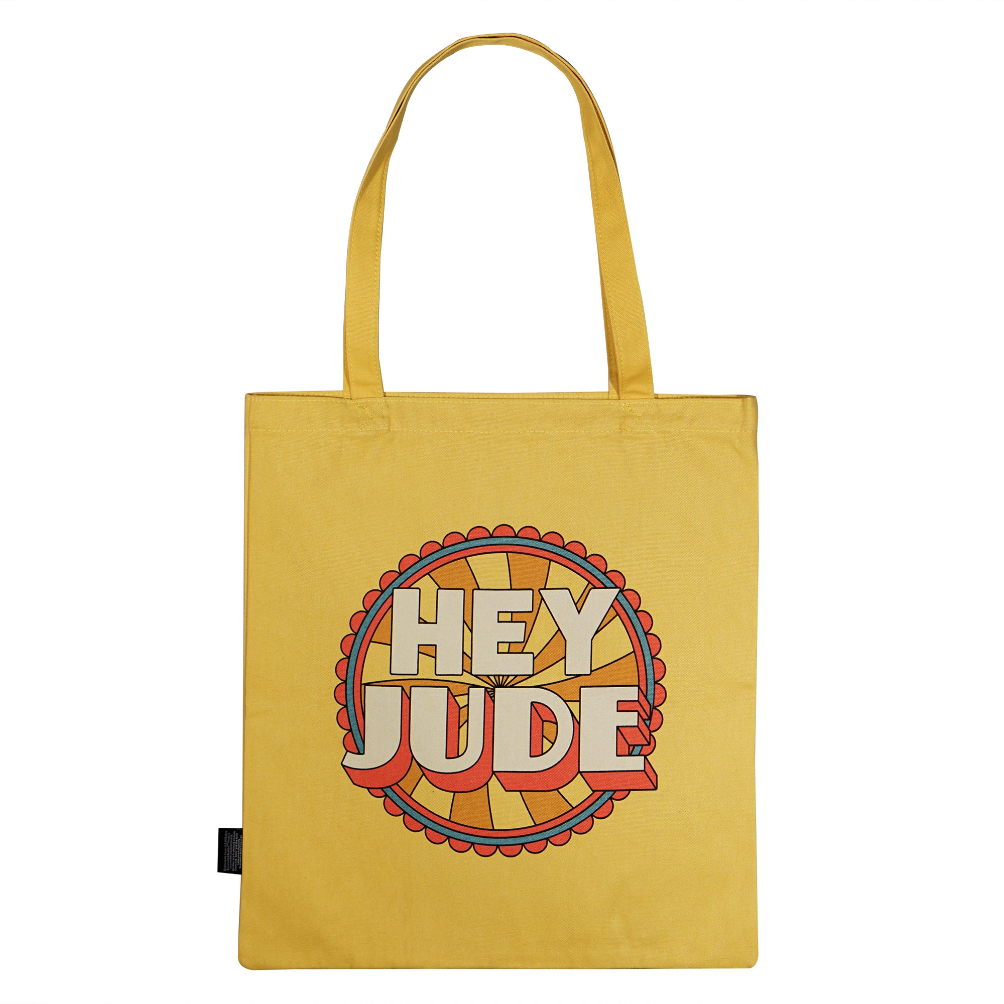 HMB The Beatles Hey Jude tote bag coton recyclé jaune