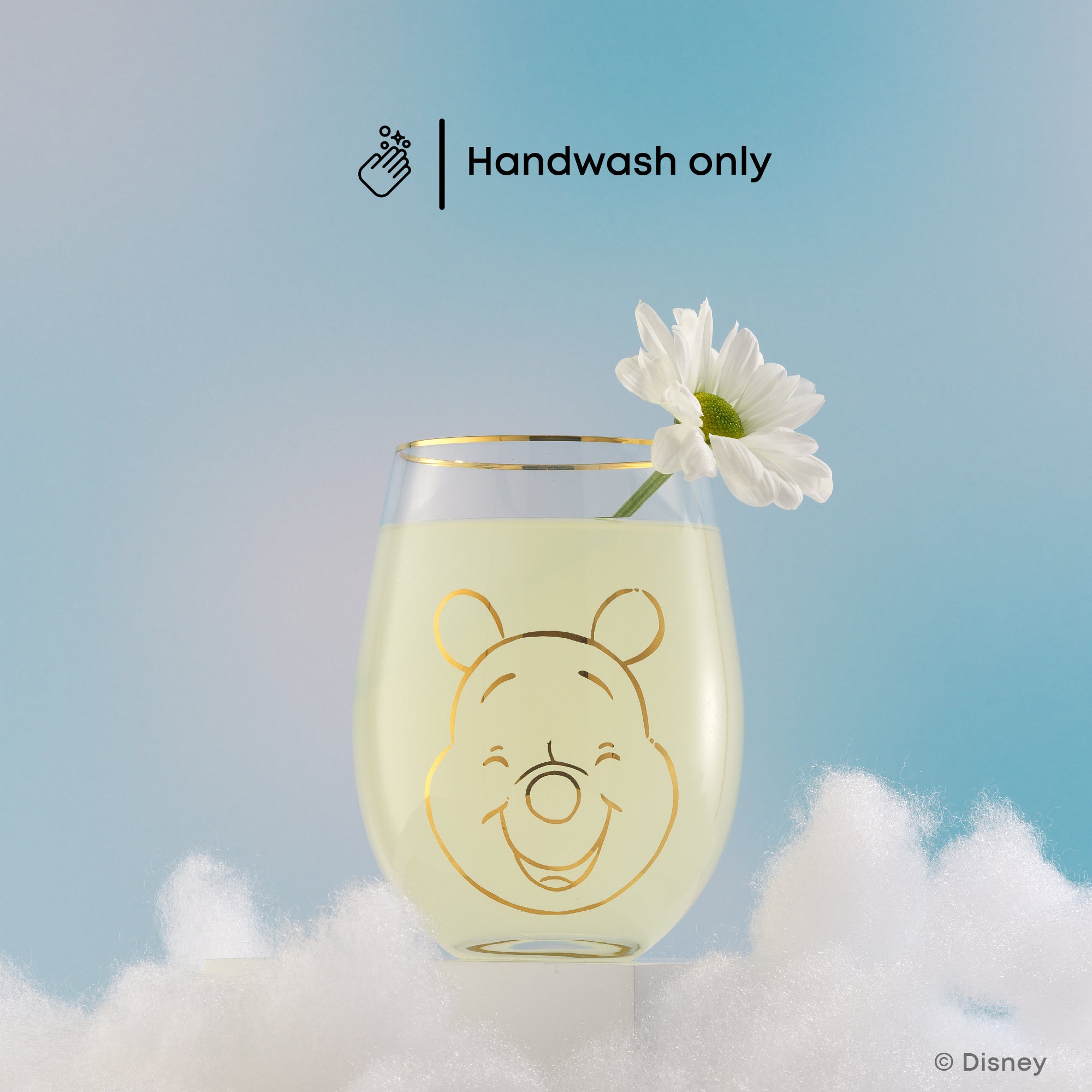 JoyJolt Winnie verres sans pied 19 oz lot de 4 doré