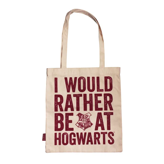 HMB Harry Potter Rather Be tote bag blanc coton