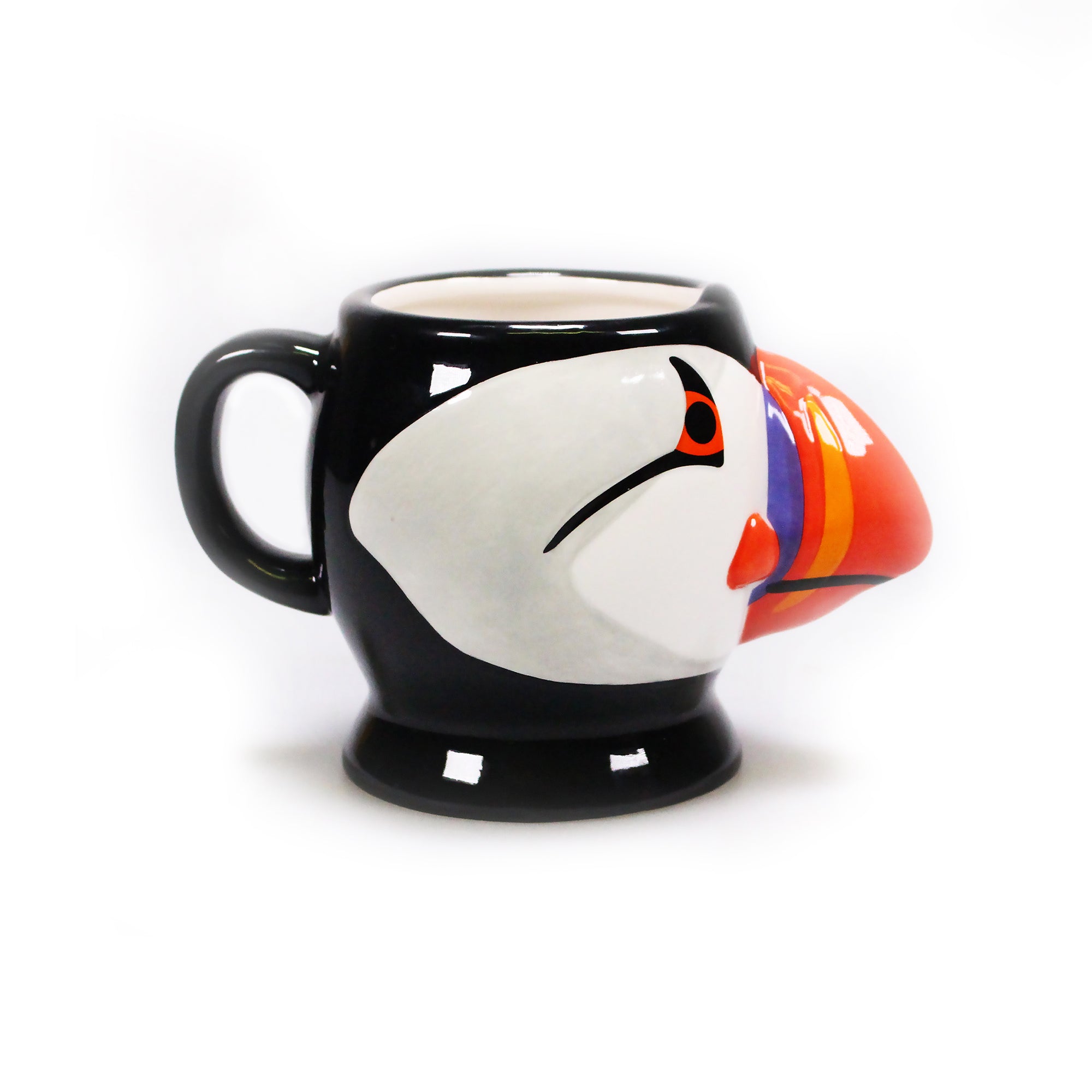 RSPB Puffin Birds mug 45 cl noir faune