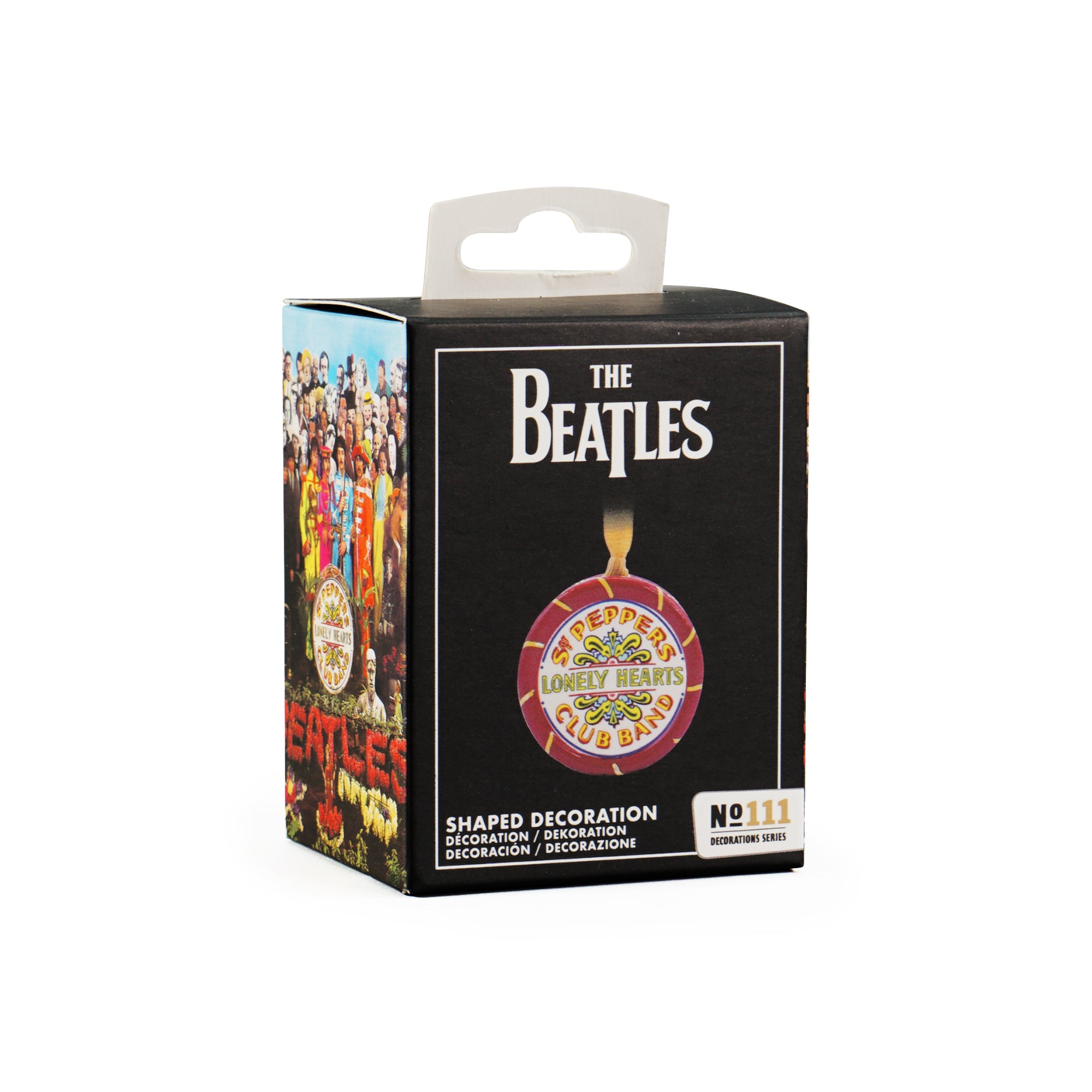 HMB The Beatles Sgt. Pepper décoration à suspendre rouge