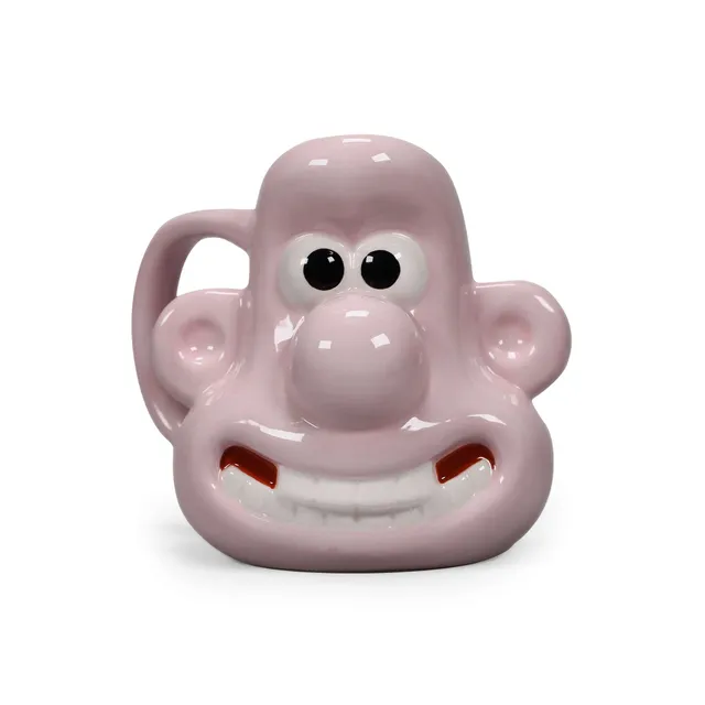 Wallace & Gromit Wallace mug céramique coffret rose