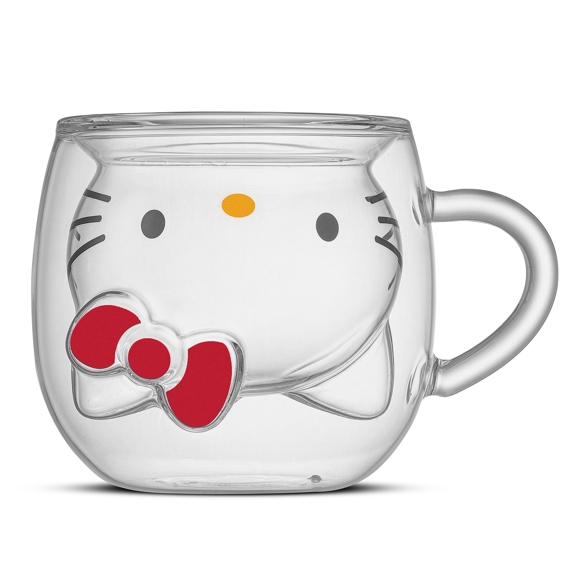 JoyJolt Hello Kitty mug double paroi verre 40cl