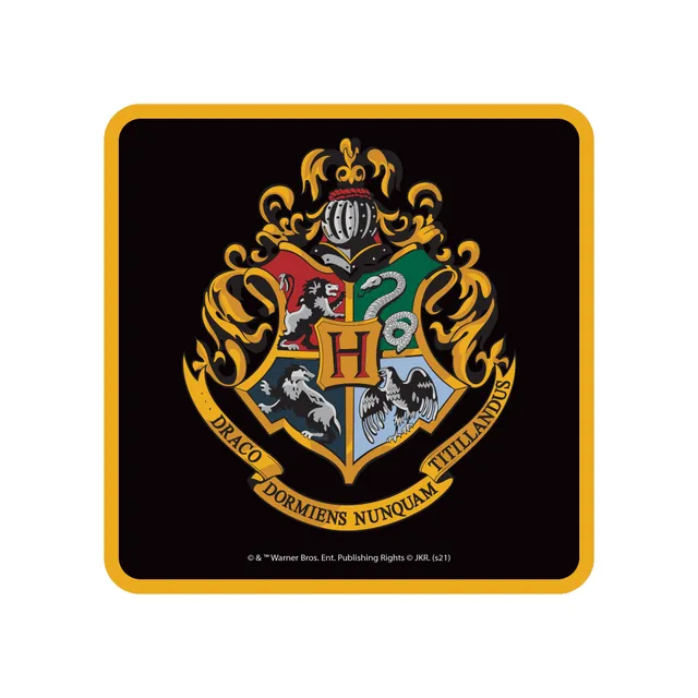 HMB Harry Potter Hogwarts Crest sous-verre blason