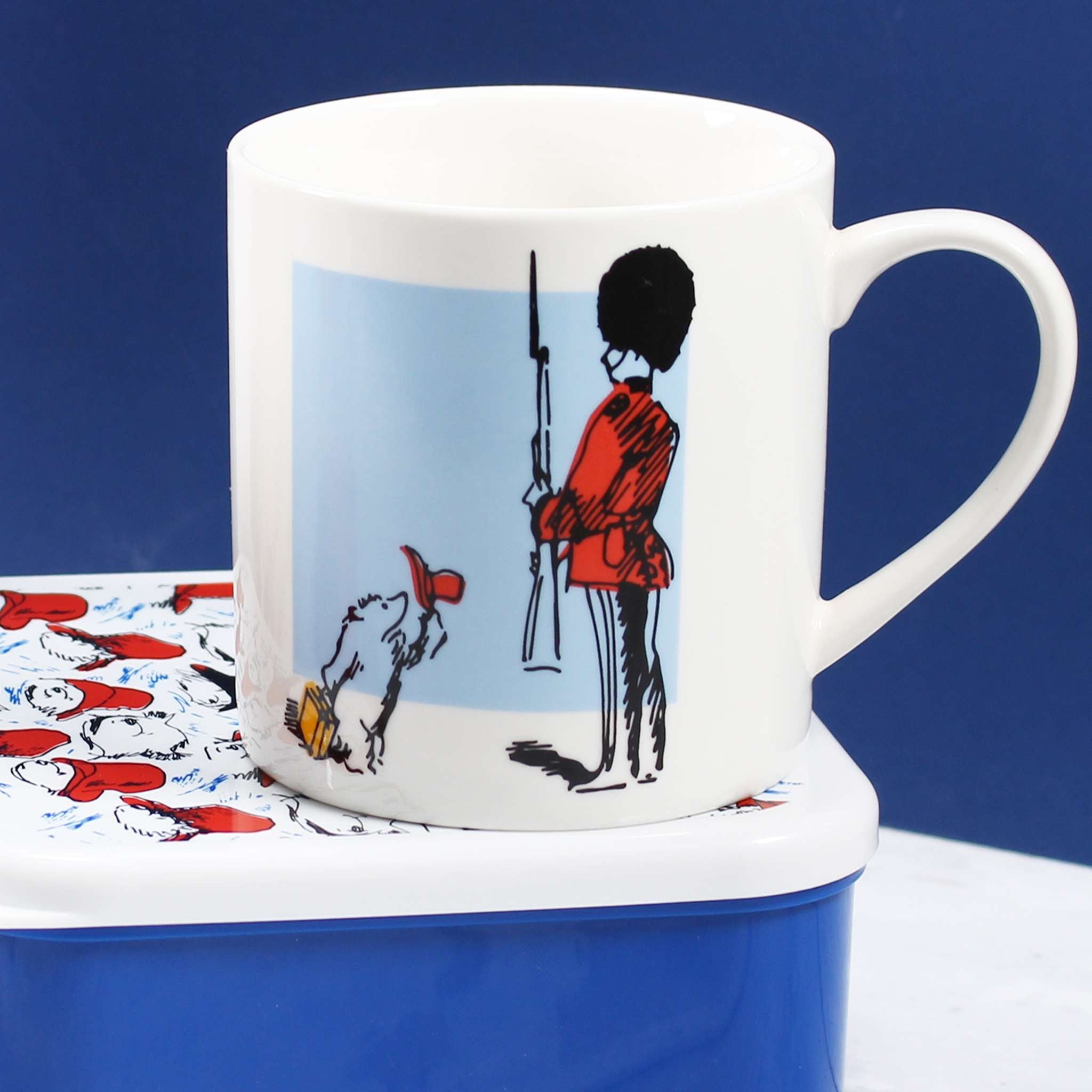 Paddington Bear King's Guard mug céramique 31 cl coffret