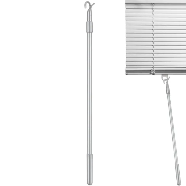 Alipis Tige Store Vertical Métal Crochet Télescopique 60cm